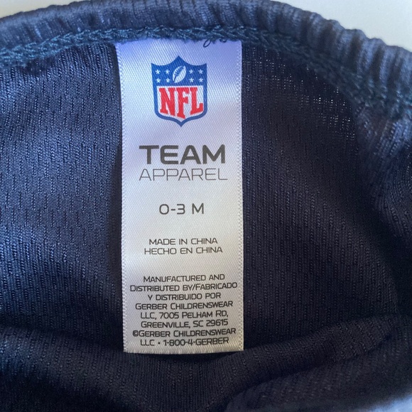 Chicago Bears Football Newborn Baby Girls 2pc Jersey Outfit Official NFL Gear - Picture 3 of 6